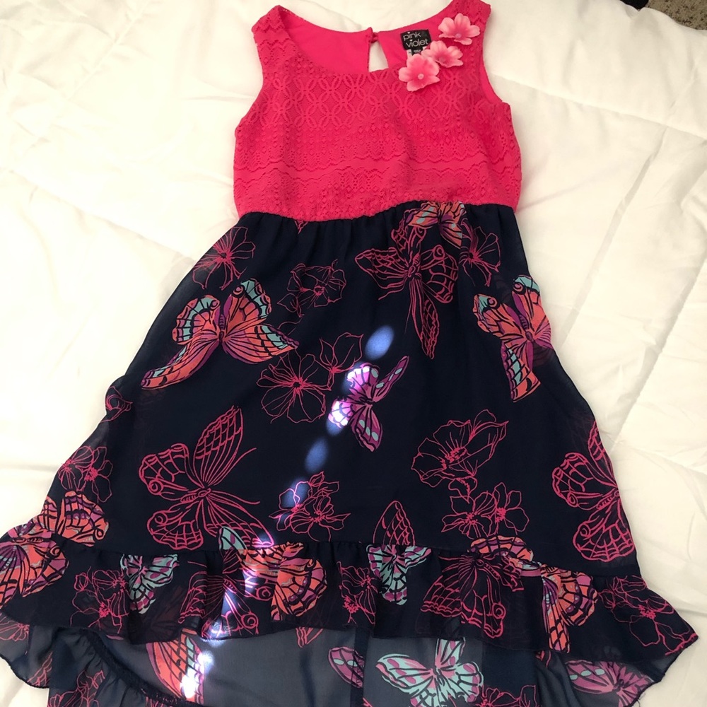 Girls high low dress